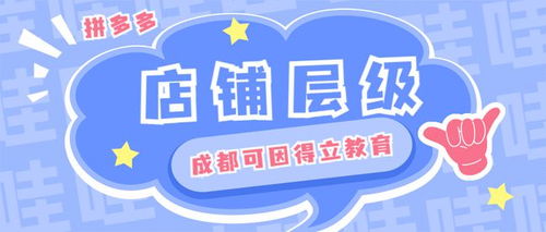 拼多多店铺等级有什么意义 可因教育开网店靠谱吗
